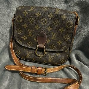 authentic LV st cloude bag
